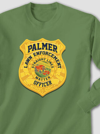 Lawn Enforcement : Printed Long Sleeves