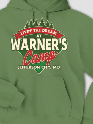 Livin' The Dream Camp : Printed Hoodies