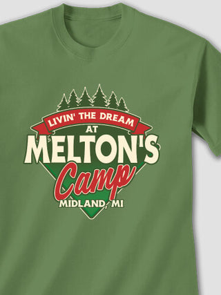 Livin' The Dream Camp : Printed T-Shirts