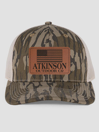 American Outdoor Company : Structured Trucker Hats with Patch
