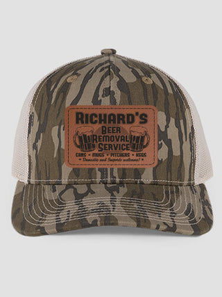 Beer Removal : Structured Trucker Hats with Patch