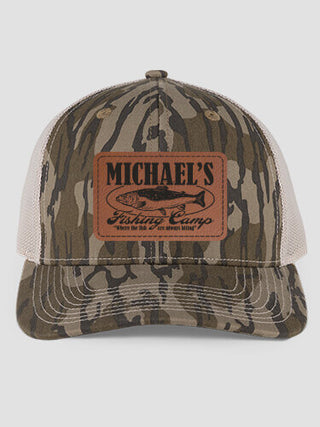 Fishing Camp : Structured Trucker Hats with Patch