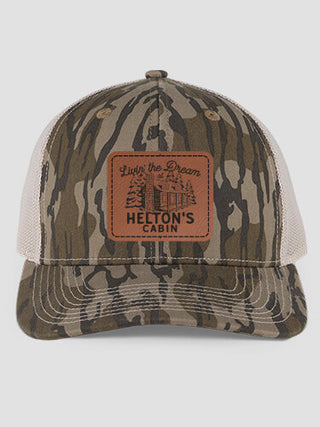 Livin' The Dream Cabin : Structured Trucker Hats with Patch