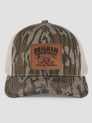 Motorcycle Family Tradition : Structured Trucker Hats with Patch