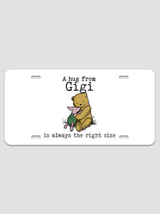 A Hug : License Plates