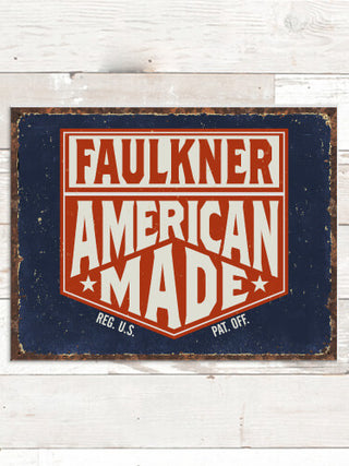 American Made : Tin Signs