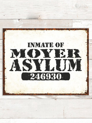 Asylum : Tin Signs