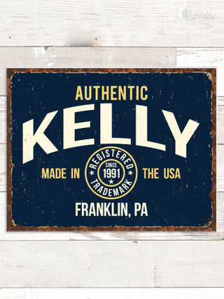 Authentic Brand : Tin Signs
