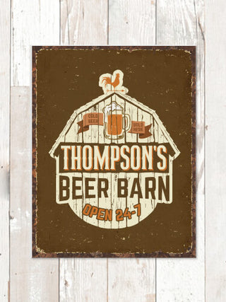 Beer Barn : Tin Signs