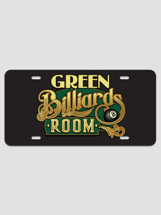 Billiards Room : License Plates
