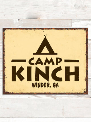 Camp : Tin Signs
