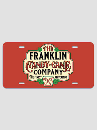 Candy Cane Company : License Plates