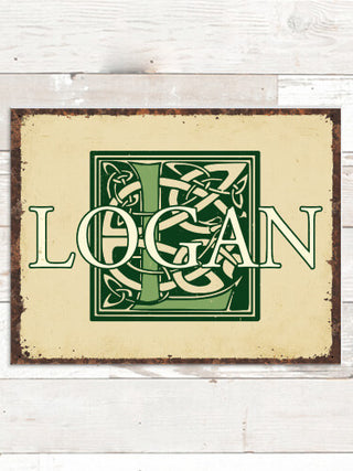 Celtic Monogram : Tin Signs