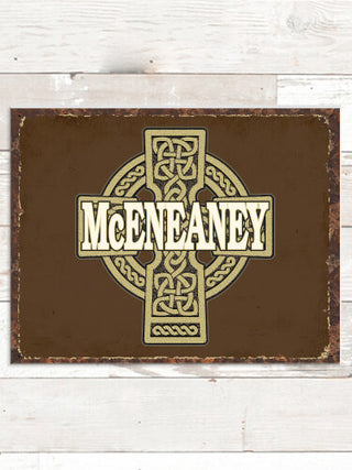 Celtic Stone Cross : Tin Signs