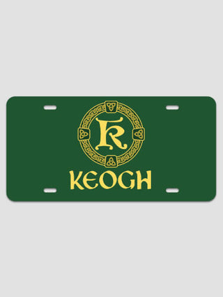 Celtic Wreath Monogram : License Plates