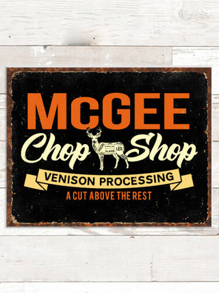 Chop Shop : Tin Signs