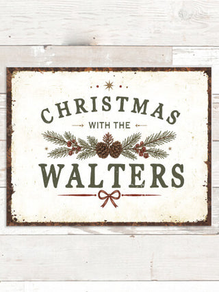 Christmas With : Tin Signs