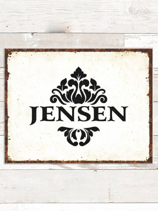 Classic Filigree : Tin Signs