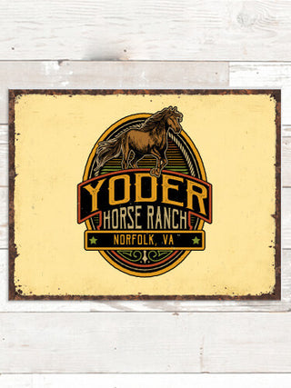 Classic Horse Ranch : Tin Signs