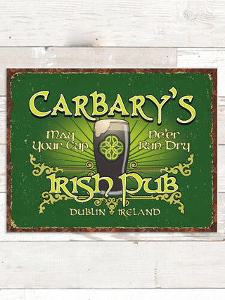 Classic Irish Pub : Tin Signs