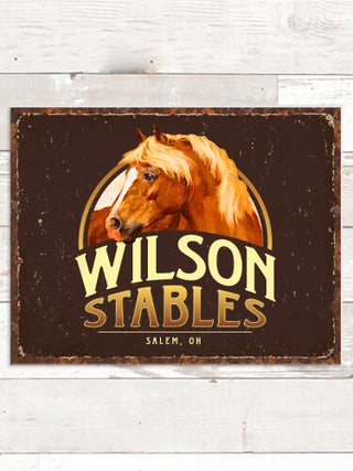 Classic Stables : Tin Signs