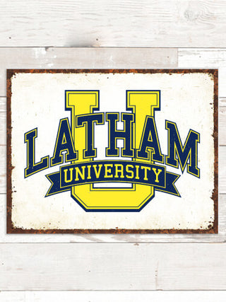 Classic University : Tin Signs
