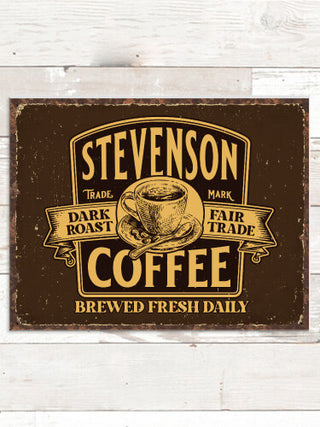 Coffee : Tin Signs