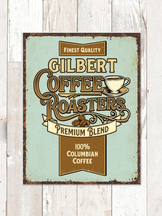 Coffee Roasters : Tin Signs