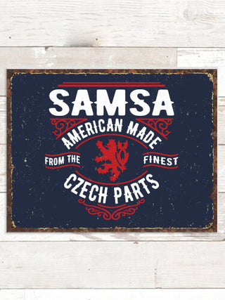 Czech Parts : Tin Signs