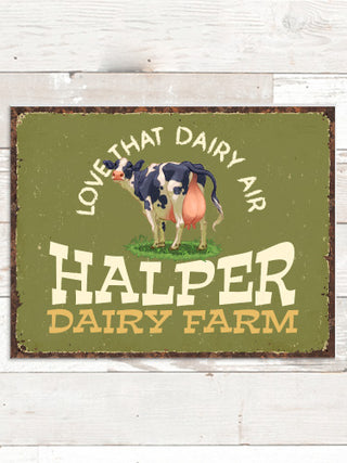 Dairy Air : Tin Signs