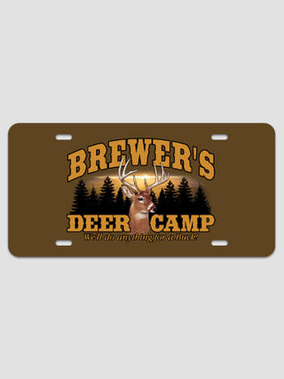 Deer Camp : License Plates