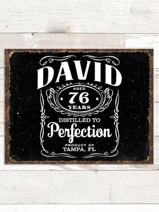 Distilled to Perfection : Tin Signs