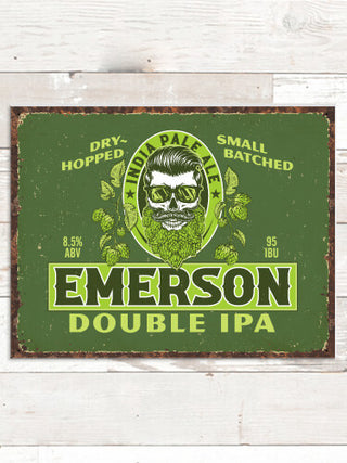 Double IPA : Tin Signs