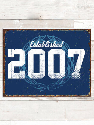 Established : Tin Signs