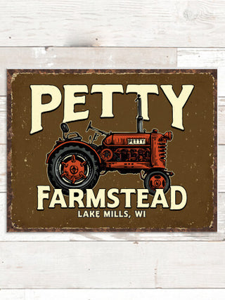 Farmstead : Tin Signs