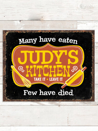 Few Have Died Kitchen : Tin Signs