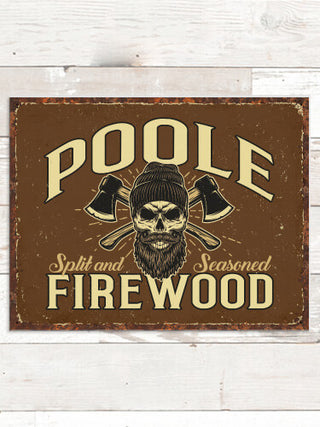 Firewood : Tin Signs