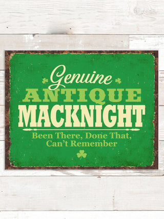 Genuine Irish Antique : Tin Signs
