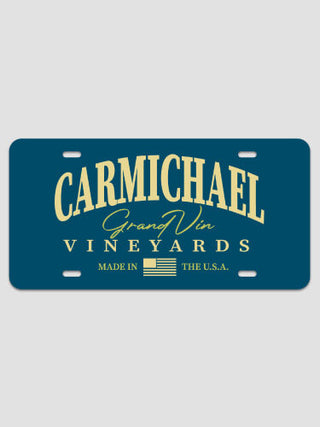 Grand Vineyards : License Plates