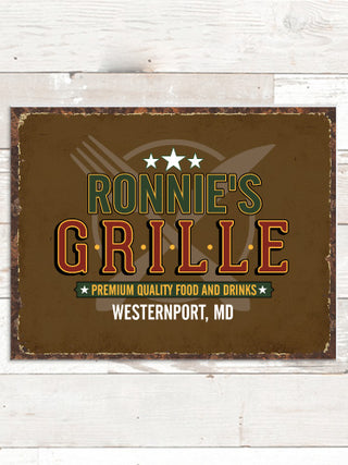 Grille : Tin Signs
