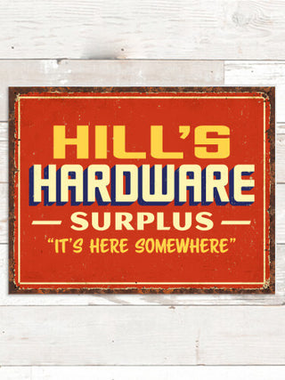 Hardware Surplus : Tin Signs