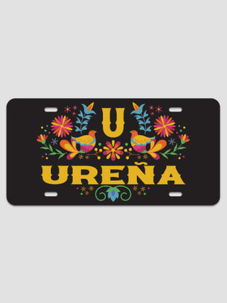 Hispanic Monogram : License Plates