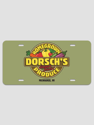 Homegrown Produce : License Plates