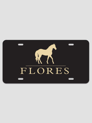 Horse : License Plates