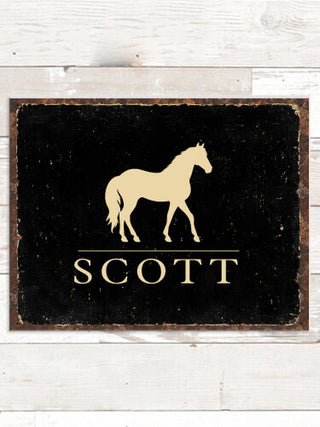 Horse : Tin Signs