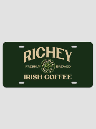 Irish Coffee : License Plates