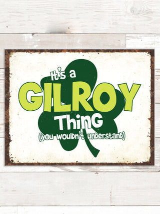 Irish Thing : Tin Signs