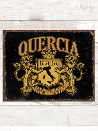 Italian Crest : Tin Signs
