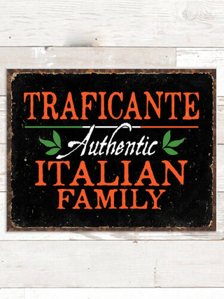 Italian Family : Tin Signs