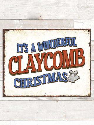 It's A Wonderful Christmas : Tin Signs